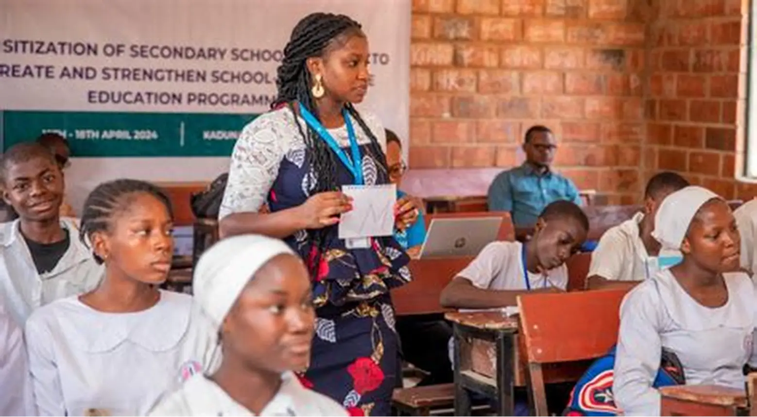 Secondary school STEM sensitization workshop with students in Kaduna State, Nigeria